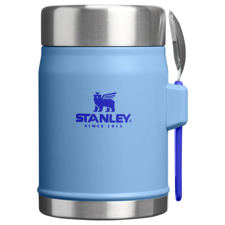 Stanley Classic Legendary Food Jar + Spork 0.4L Blue Sky-Black-Hammertone Green-Rose Quartz - 53 Degrees North 