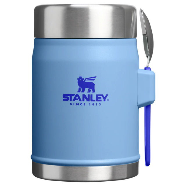 Stanley Classic Legendary Food Jar + Spork 0.4L Blue Sky-Black-Hammertone Green-Rose Quartz - 53 Degrees North 