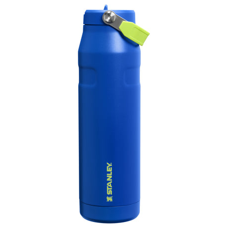 Stanley IceFlow™ Flip Straw Bottle 1.06L Cobalt Chartreuse - 53 Degrees North