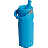Stanley Iceflow Bottle Flip Straw 0.47L Violet Blossom-Azure-Goldenrod Coral-Black-Rose Quartz - 53 Degrees North 