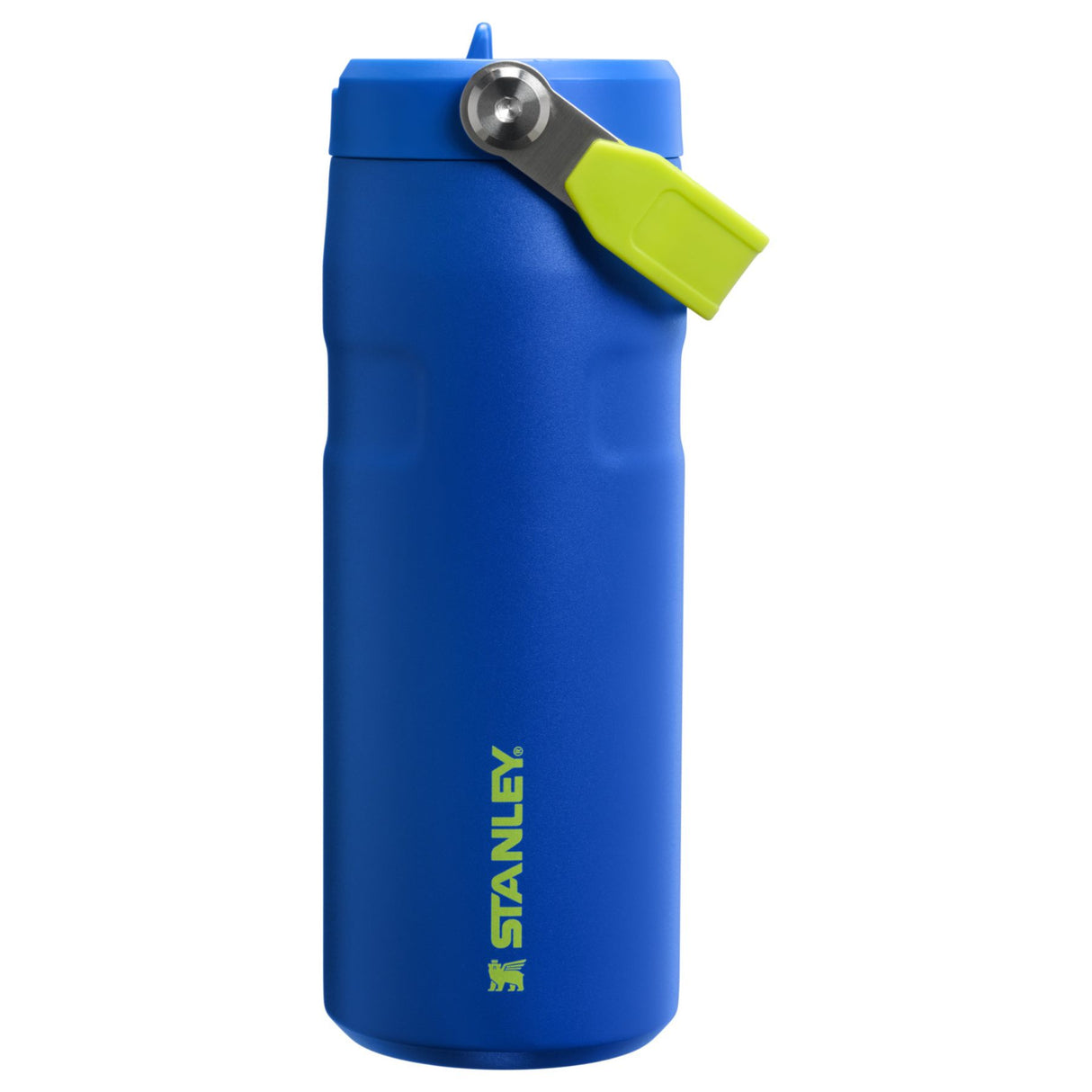 Stanley Iceflow Flip Straw Bottle | 0.47L Cobalt Chartreuse - 53 Degrees North