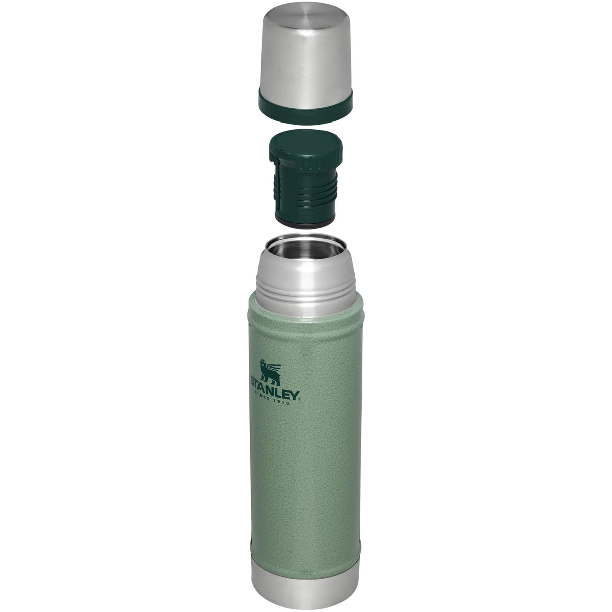 Stanley Legendary Classic Bottle 0.59L Rose Quartz-Hammertone Green - 53 Degrees North 