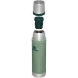 Stanley Legendary Classic Bottle 0.59L Rose Quartz-Hammertone Green - 53 Degrees North 