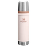 Stanley Legendary Classic Bottle 0.59L Rose Quartz-Hammertone Green - 53 Degrees North 