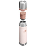 Stanley Legendary Classic Bottle 0.59L Rose Quartz-Hammertone Green - 53 Degrees North 