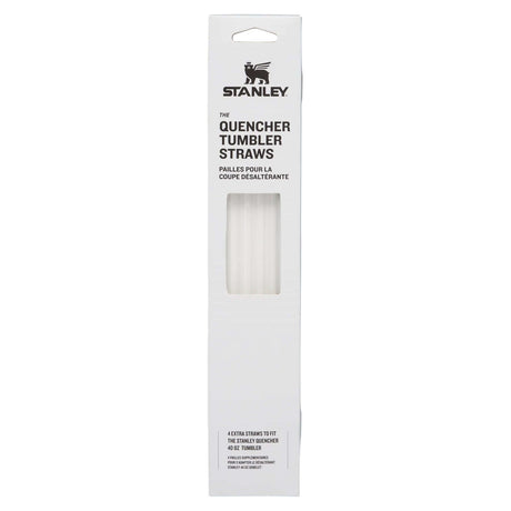 Stanley Quencher Travel Tumbler Straws 4-pack Clear - 53 Degrees North 