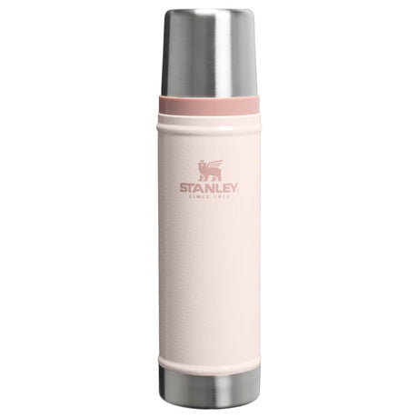 Stanley The Legendary Classic Bottle 0.59L Hammertone Rose Quartz - 53 Degrees North