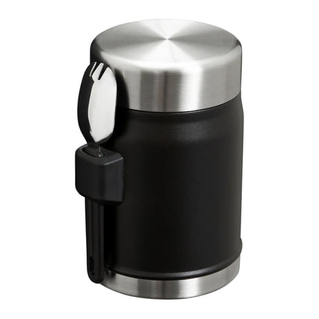 Stanley The Legendary Food Jar + Spork 0.41L Black - 53 Degrees North