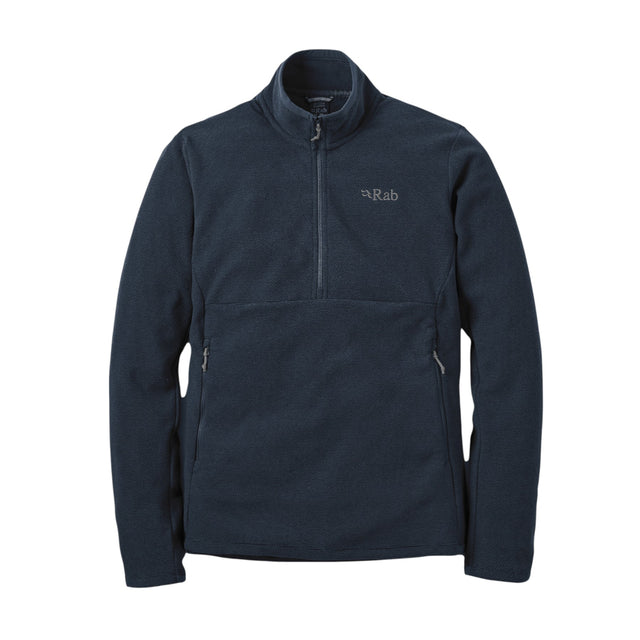 Rab Men's Stavel Fleece Pullover Beluga / Small-Beluga / Medium-Beluga / Large-Beluga / X-Large-Beluga / XX-Large #- 53 Degrees North 