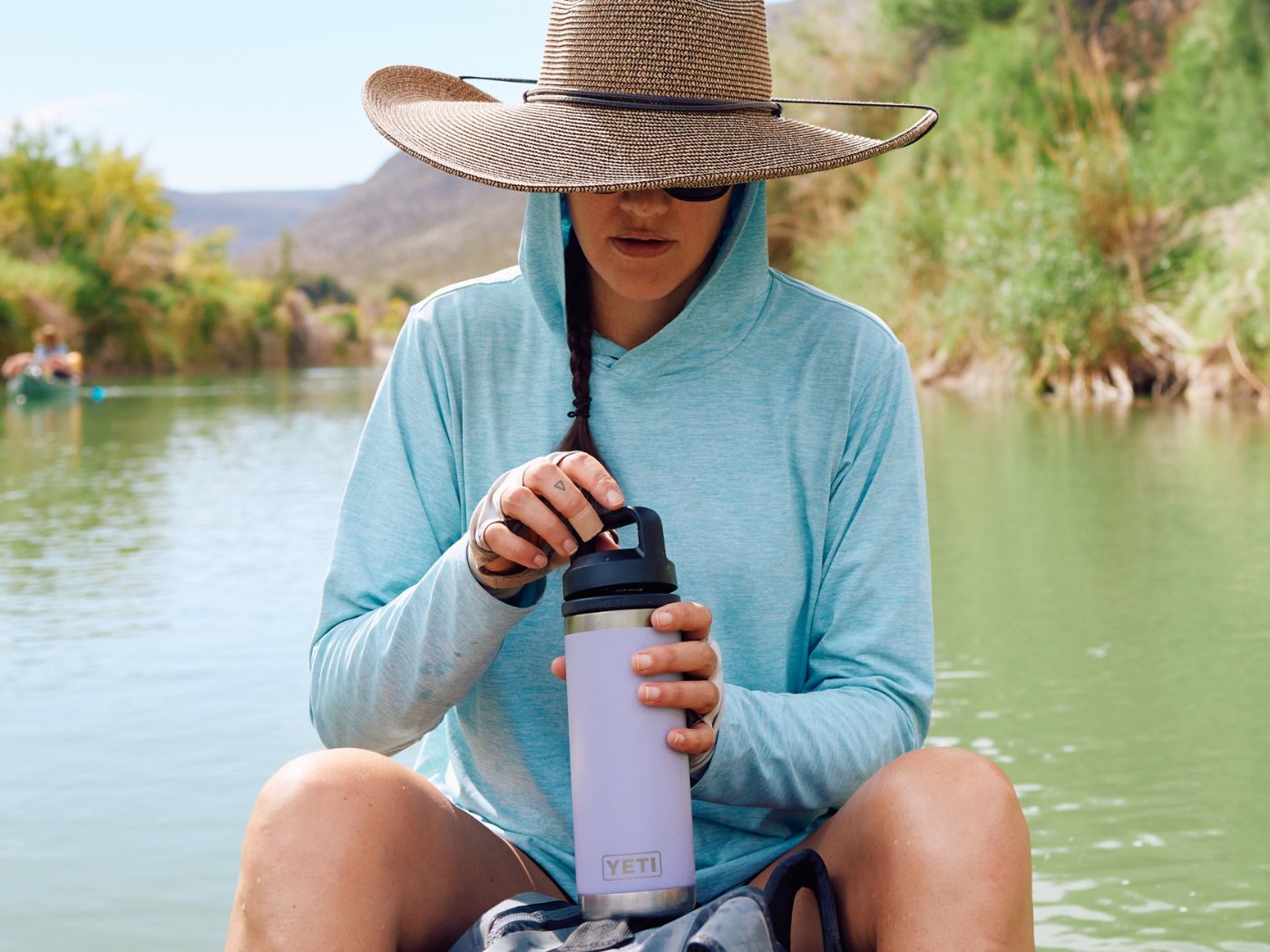 Hats, eyewear, SPF, insect repellents