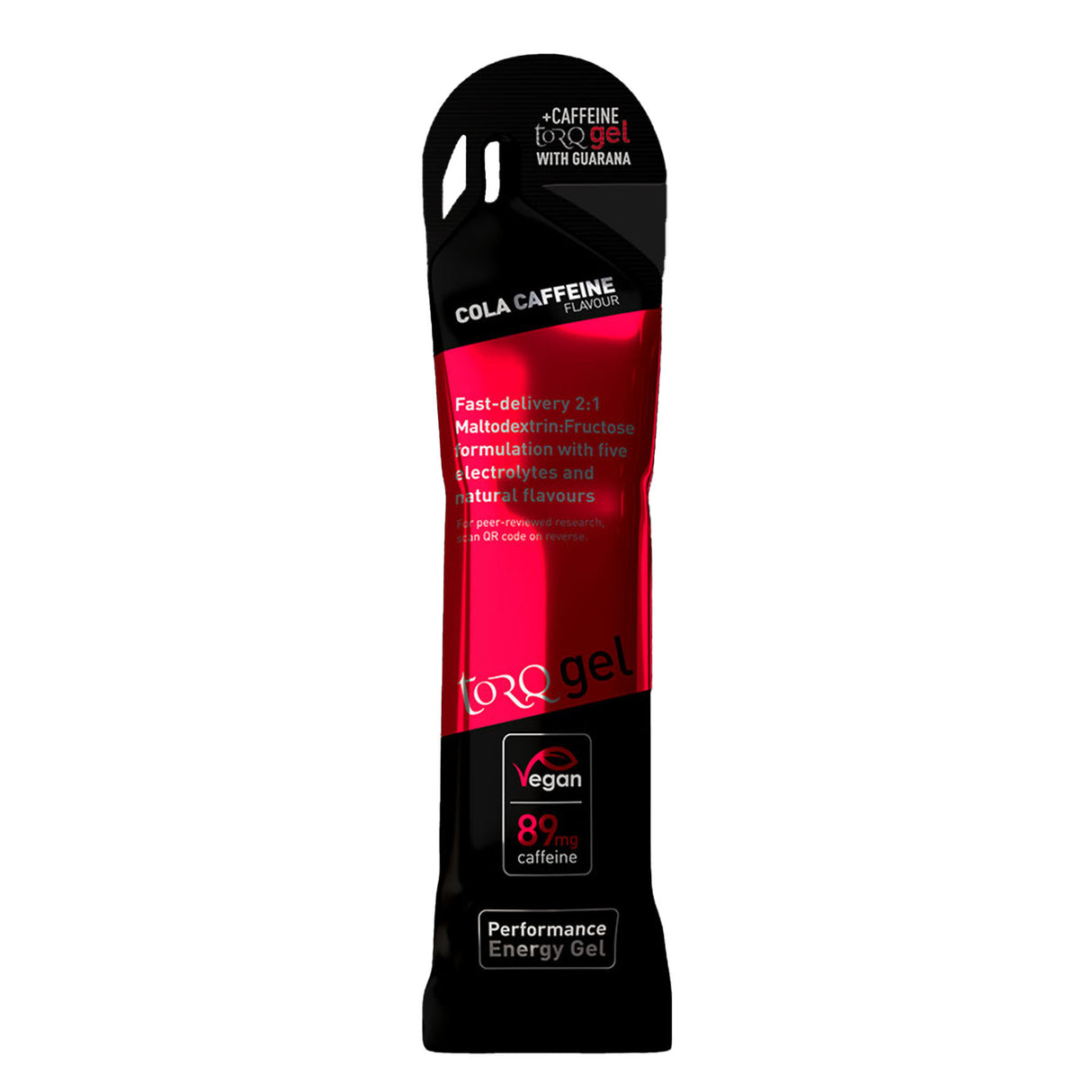 TORQ Caffeinated Energy Gel (with Guarana) Caramel Latte-Cola-Banoffee-Forest Fruits - 53 Degrees North 