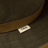 Tilley Tilley TWC7 The Outback Sun Hat Green/British Tan / 56cm-Green/British Tan / 57cm-Green/British Tan / 58cm-Green/British Tan / 59cm-Green/British Tan / 60cm #- 53 Degrees North 