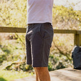 Passenger Men's 365 Organic Cotton Shorts Charcoal / Small-Charcoal / Medium-Charcoal / Large-Charcoal / X-Large-Charcoal / XX-Large #- 53 Degrees North 
