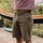 Passenger Men's 365 Organic Cotton Shorts Charcoal / Small-Charcoal / Medium-Charcoal / Large-Charcoal / X-Large-Charcoal / XX-Large #- 53 Degrees North 