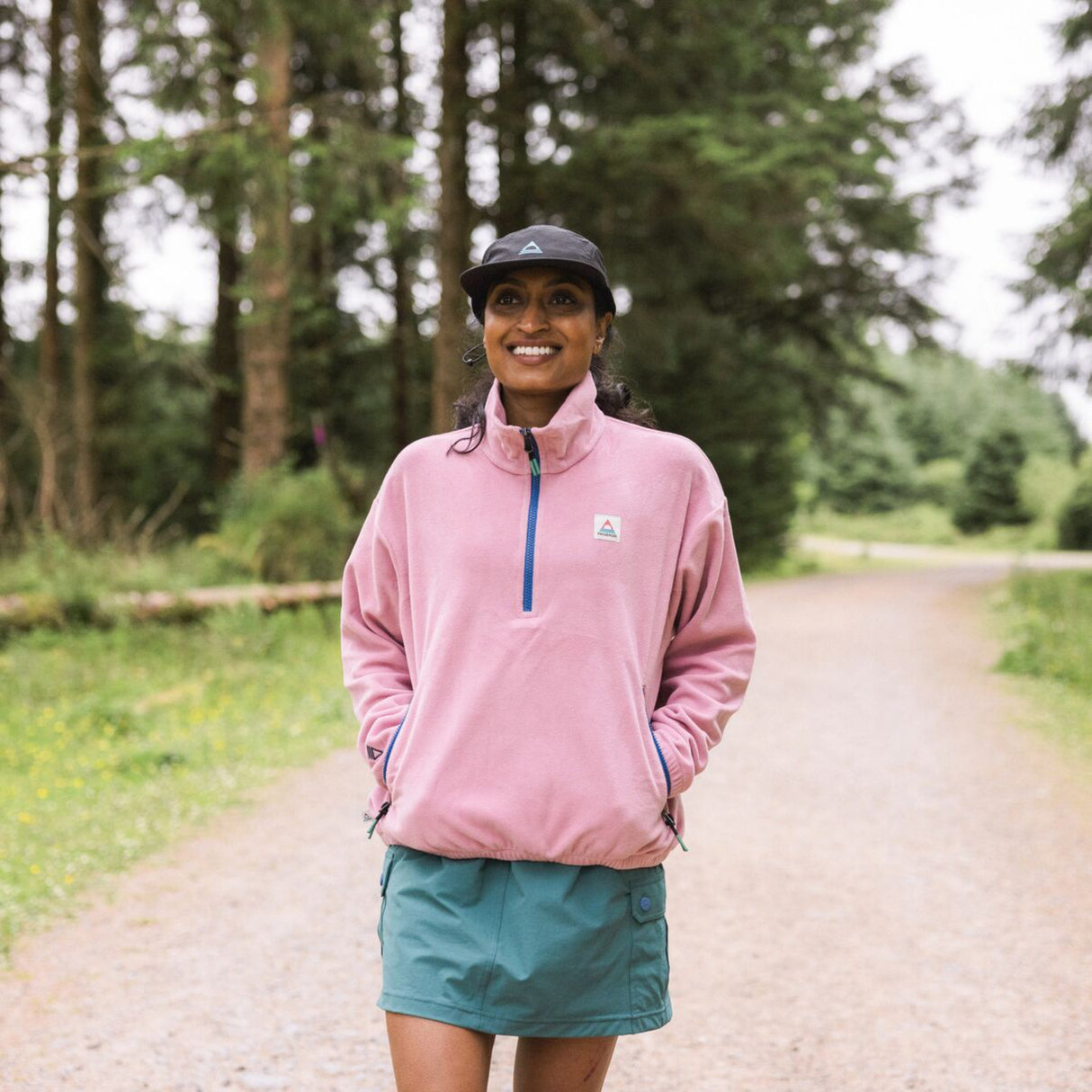 Passenger Women's Ayla Recycled Micro Polartec Fleece Pink Haze / X-Small-Pink Haze / Small-Pink Haze / Medium-Pink Haze / Large-Pink Haze / X-Large #- 53 Degrees North 