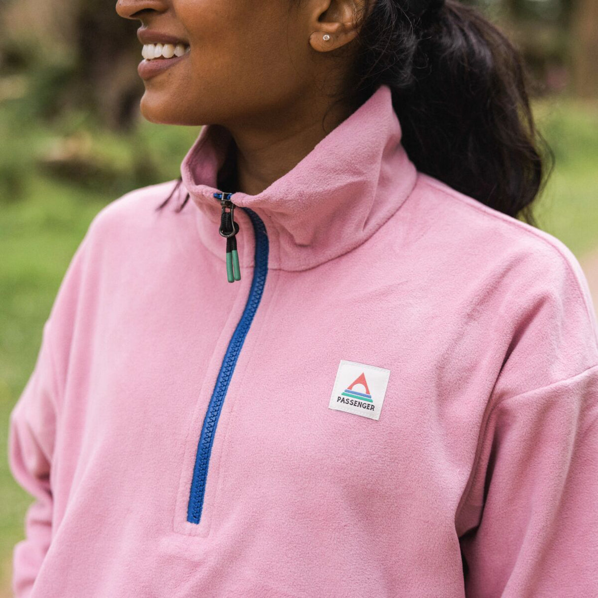 Passenger Women's Ayla Recycled Micro Polartec Fleece Pink Haze / X-Small-Pink Haze / Small-Pink Haze / Medium-Pink Haze / Large-Pink Haze / X-Large #- 53 Degrees North 