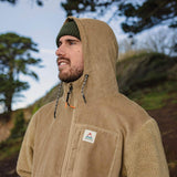 Passenger Men's Adventure Recycled Deep Pile Sherpa Fleece Jacket Rich Navy / Small-Rich Navy / Medium-Rich Navy / Large-Rich Navy / X-Large-Rich Navy / XX-Large #- 53 Degrees North 