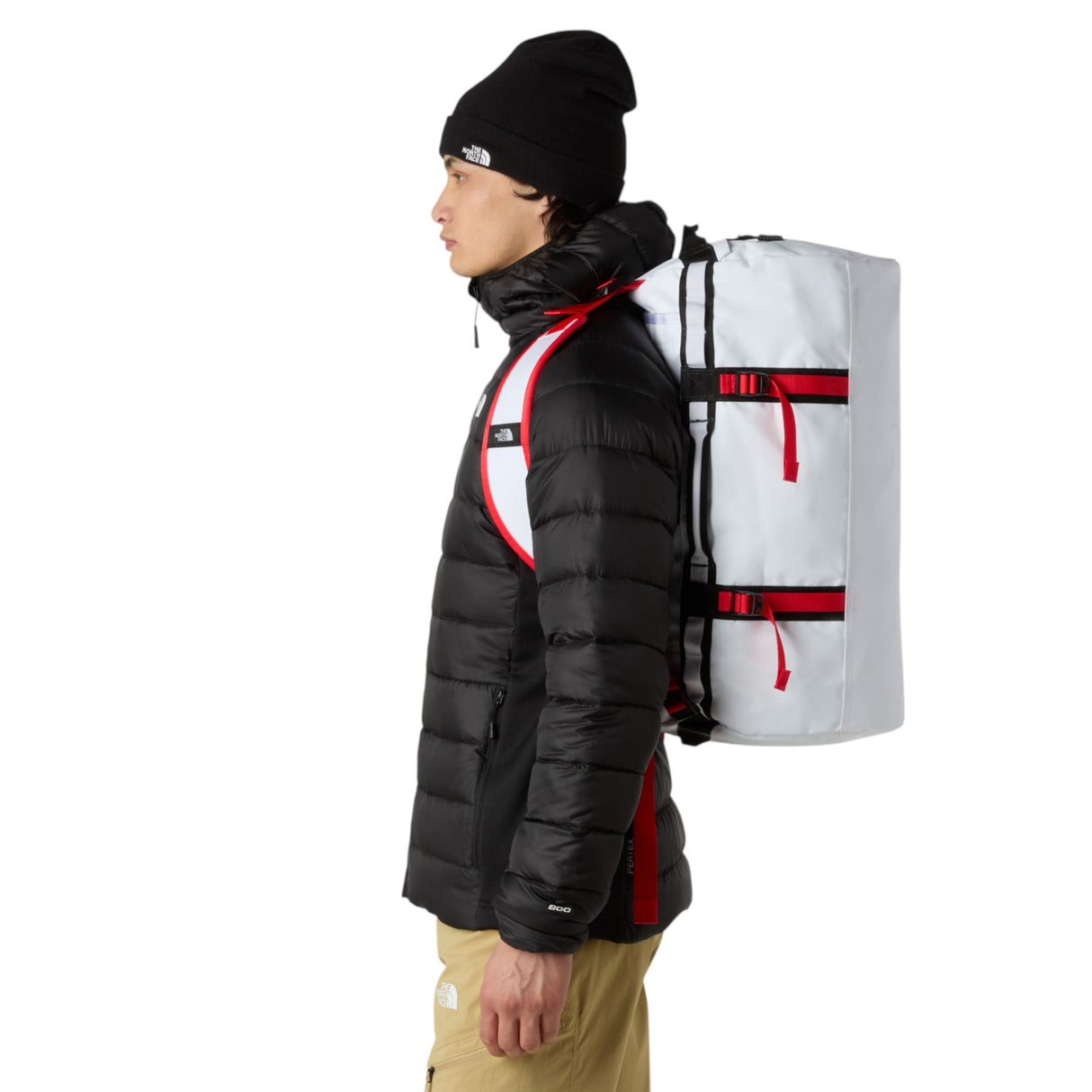 The North Face Base Camp Duffel Bag - Small Anthracite Grey Conrad-Opal Frost TNF Postcard-Stone Slab/Granite Grey-White Ash/Calacatta-Metal Pink/Hushed Laven - 53 Degrees North 