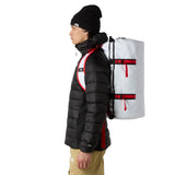 The North Face Base Camp Duffel Bag - Small Anthracite Grey Conrad-Opal Frost TNF Postcard-Stone Slab/Granite Grey-White Ash/Calacatta-Metal Pink/Hushed Laven - 53 Degrees North 
