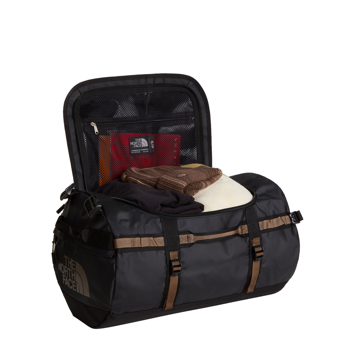 The North Face Base Camp Duffel Bag - Small TNF Black/Smokey Brown - 53 Degrees North