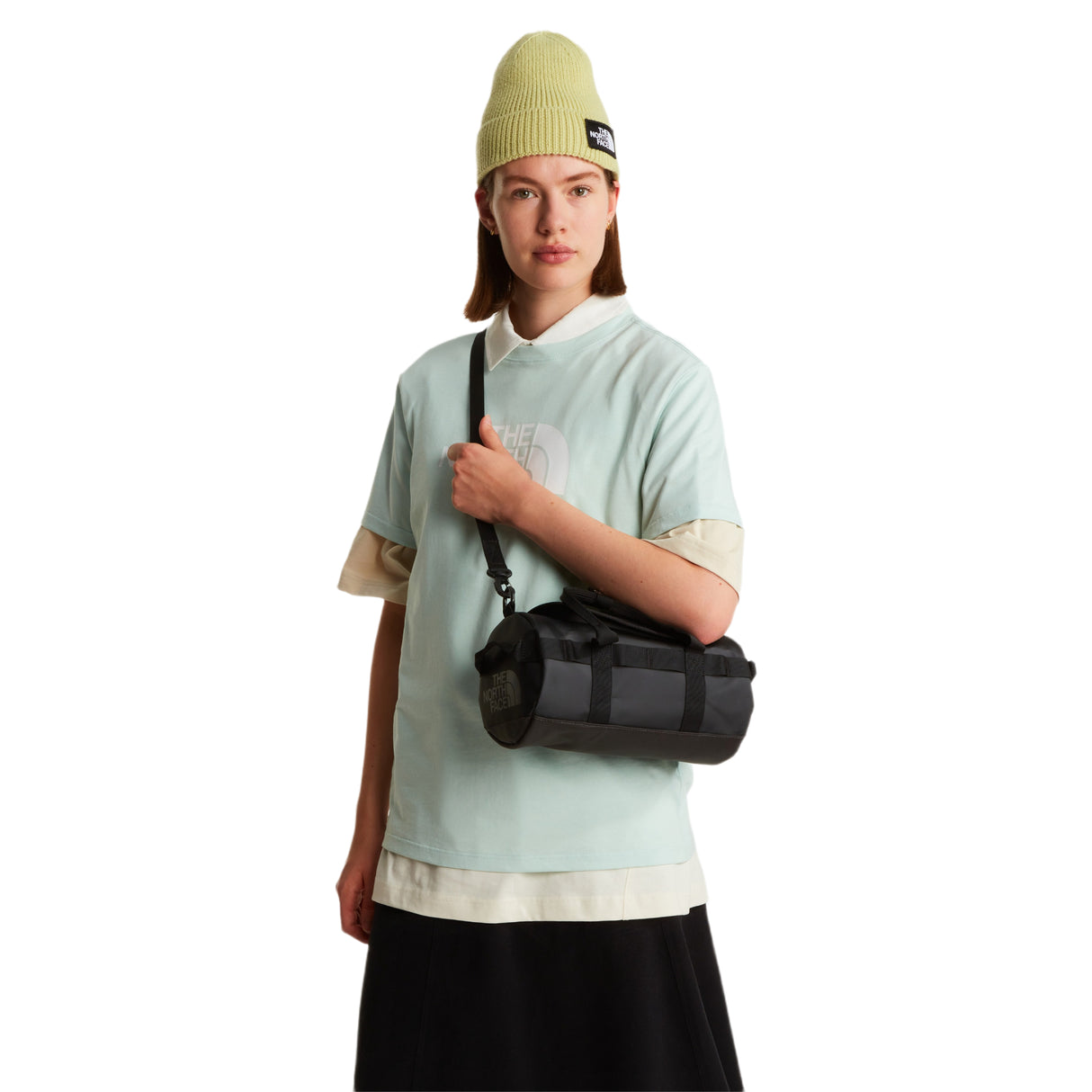 The North Face Base Camp Duffel Shoulder Bag TNF Black/Asphalt Grey - 53 Degrees North 