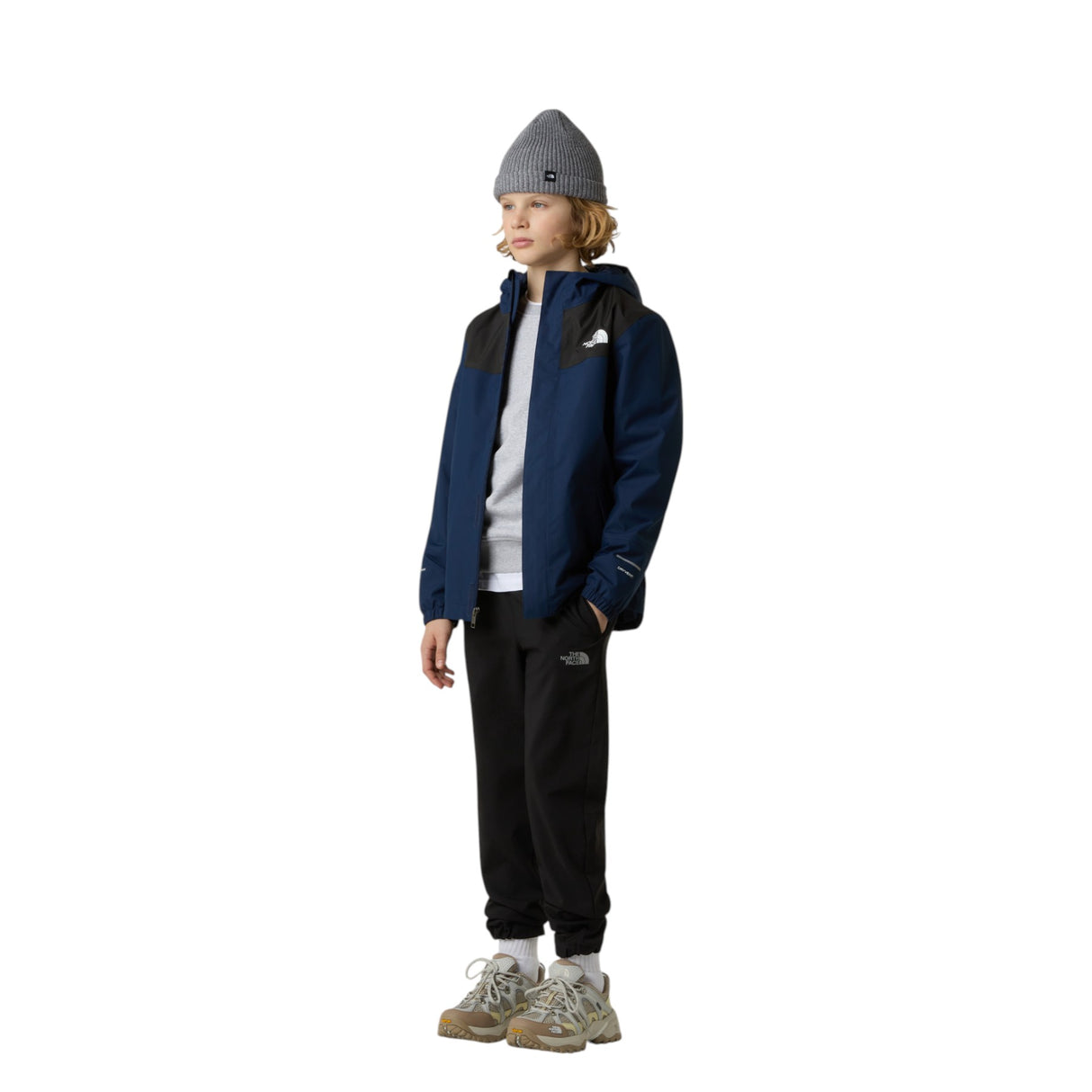 The North Face Boys' Antora Rain Jacket TNF Black/TNF Black / Age 5-6-TNF Black/TNF Black / Age 7-8-TNF Black/TNF Black / Age 10-TNF Black/TNF Black / Age 12-TNF Black/TNF Black / Age 14-16 - 53 Degrees North 