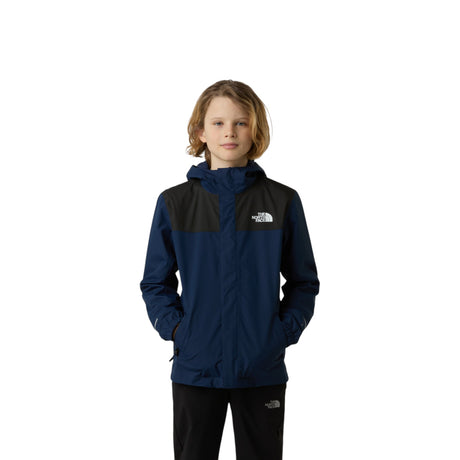 The North Face Boys' Antora Rain Jacket TNF Black/TNF Black / Age 5-6-TNF Black/TNF Black / Age 7-8-TNF Black/TNF Black / Age 10-TNF Black/TNF Black / Age 12-TNF Black/TNF Black / Age 14-16 - 53 Degrees North 