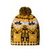 The North Face Cabin Ski Tuke Summit Gold Him Suit Jacquard Pom-TNF Black Jacquard/Pom - 53 Degrees North 