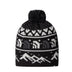 The North Face Cabin Ski Tuke Summit Gold Him Suit Jacquard Pom-TNF Black Jacquard/Pom - 53 Degrees North 