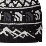 The North Face Cabin Ski Tuke Summit Gold Him Suit Jacquard Pom-TNF Black Jacquard/Pom - 53 Degrees North 