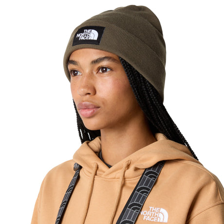 The North Face Dock Worker Recycled Beanie Twilight Galaxy-Slate Moss-Mars Dust-New Taupe Green-TNF Black - 53 Degrees North 