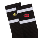The North Face Everyday Crew TNF Icons Socks - 2 Pack TNF Black / X-Small-TNF Black / Small-TNF Black / Medium-TNF Black / Large-White Dune / X-Small - 53 Degrees North 