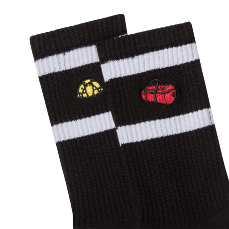 The North Face Everyday Crew TNF Icons Socks - 2 Pack TNF Black / X-Small-TNF Black / Small-TNF Black / Medium-TNF Black / Large-White Dune / X-Small - 53 Degrees North 
