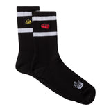 The North Face Everyday Crew TNF Icons Socks - 2 Pack TNF Black / X-Small-TNF Black / Small-TNF Black / Medium-TNF Black / Large-White Dune / X-Small - 53 Degrees North 