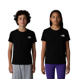 The North Face Kids' Simple Dome T-Shirt TNF Black / Age 7-8-TNF Black / Age 9-10-TNF Black / Age 11-12-TNF Black / Age 14-16-TNF Black / Age 18-20 - 53 Degrees North 