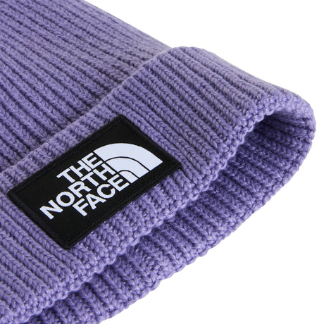 The North Face Kids' TNF Logo Box Cuffed Beanie TNF Black - 53 Degrees North
