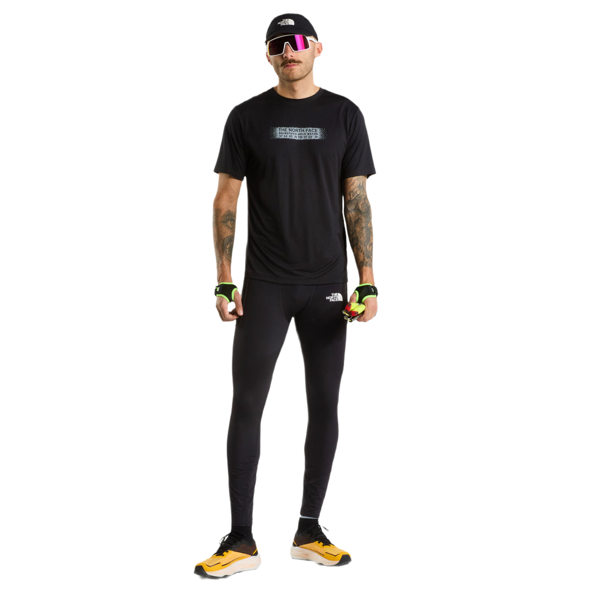 The North Face Men's 24/7 Reflective Seed Graphic T-Shirt TNF Black / Small - 53 Degrees North