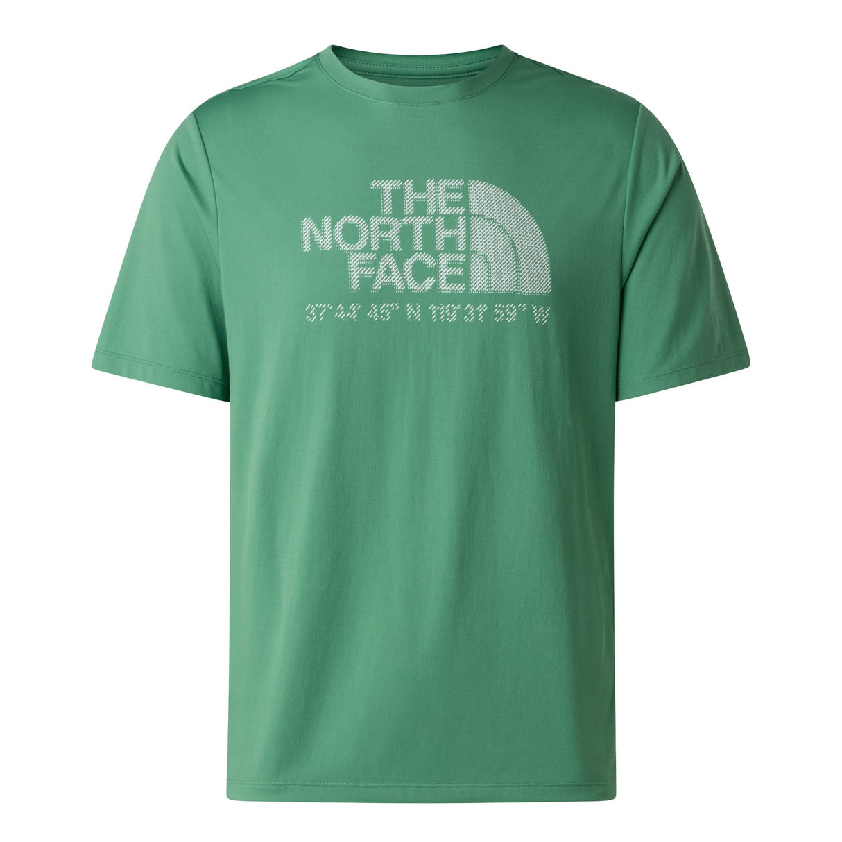 The North Face Men's 24/7 Short Sleeve Tee Logo Graphic Dimmed Algae / Small-Dimmed Algae / Medium-Dimmed Algae / Large-Dimmed Algae / X-Large - 53 Degrees North 