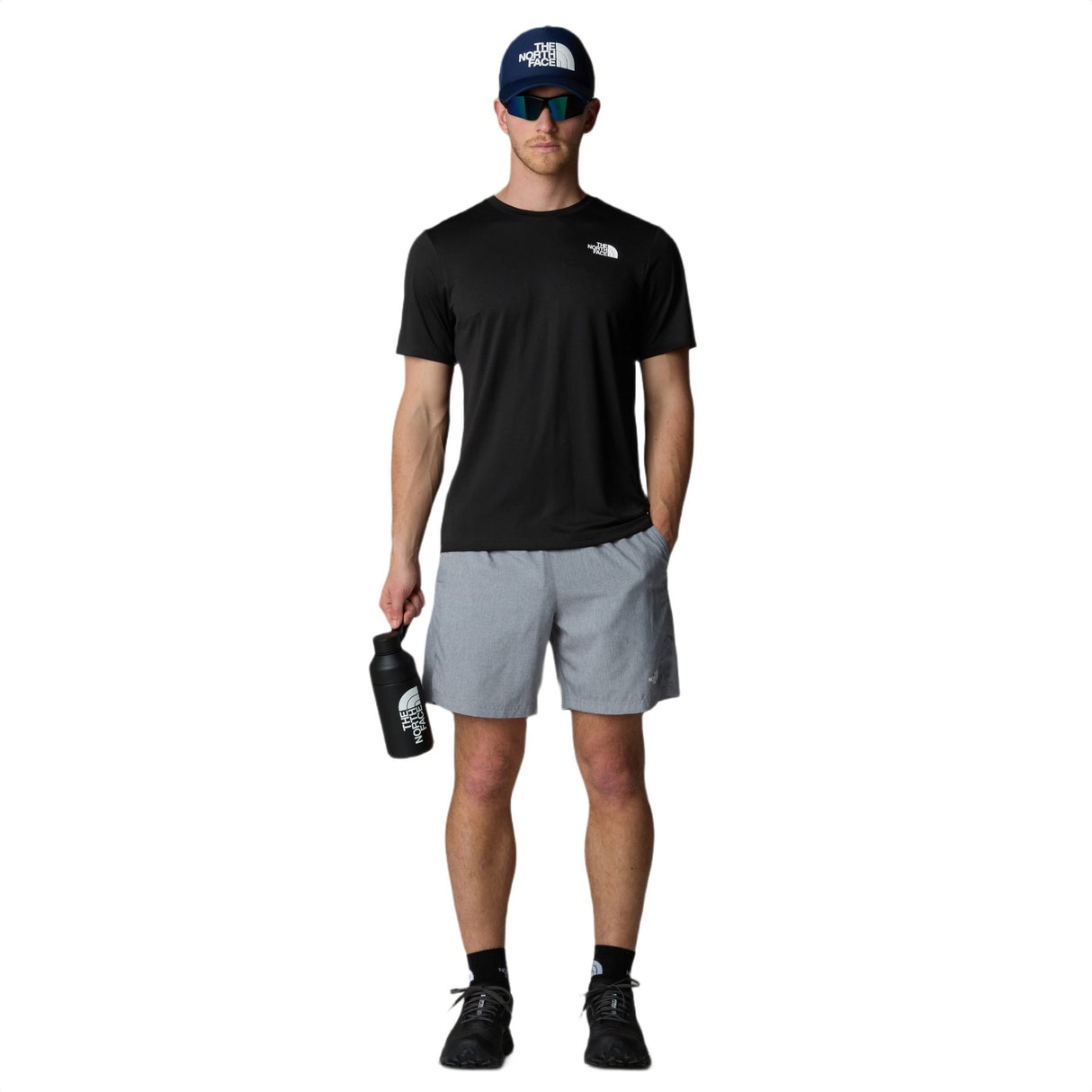 The North Face Men's 24/7 T-Shirt Anthracite Grey / Small-Anthracite Grey / Medium-Anthracite Grey / Large-Anthracite Grey / X-Large-Khaki Stone / Small - 53 Degrees North 