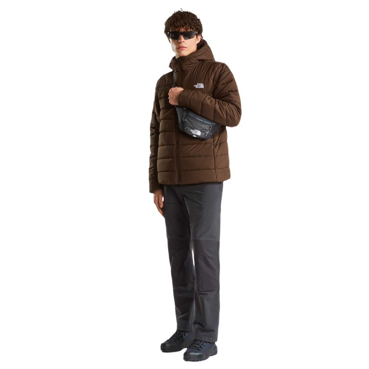 The North Face Men's Aconcagua Hooded Jacket Dark Chestnut / Small - 53 Degrees North