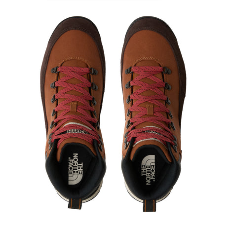 The North Face Men's Back-To-Berkeley IV Textile Waterproof Boots Burnt Umber/Mars Dust / UK 8 - 53 Degrees North