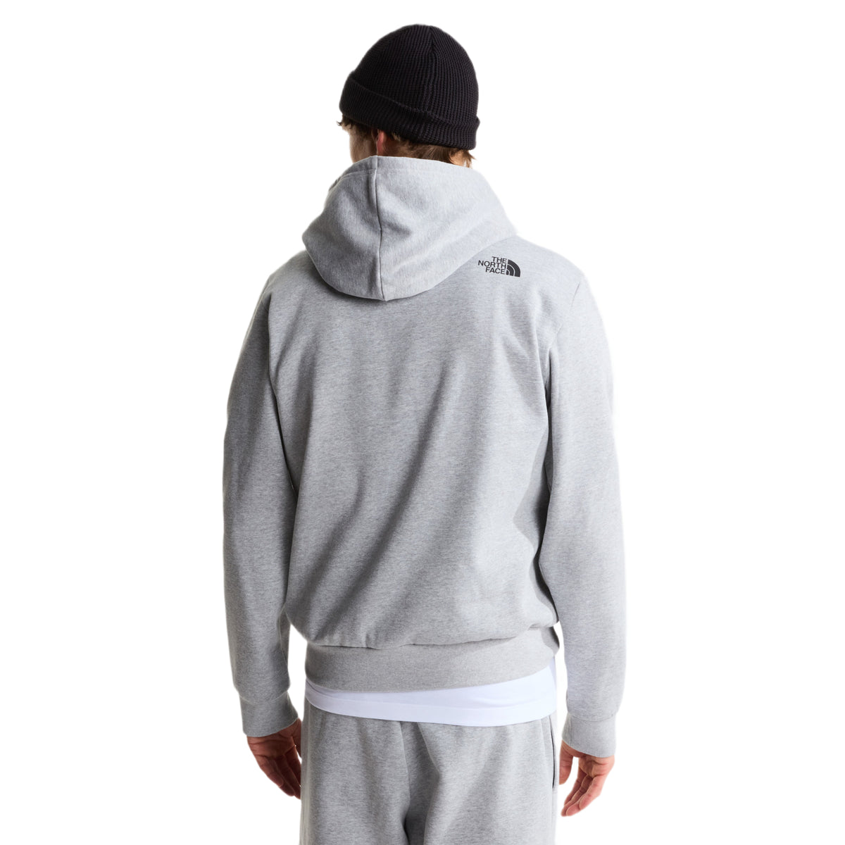 The North Face Men's Box Half Dome Regular Hoodie TNF Pale Grey Heather / Small - 53 Degrees North