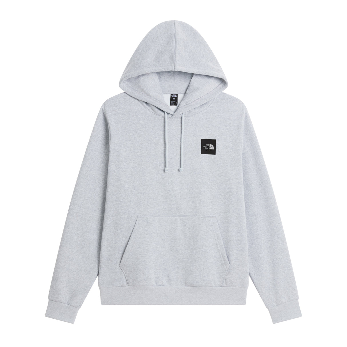 The North Face Men's Box Half Dome Regular Hoodie TNF Pale Grey Heather / Small - 53 Degrees North