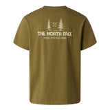 The North Face Men's Camping Relaxed T-Shirt Cedar / Small-Cedar / Medium-Cedar / Large-Cedar / X-Large-Cedar / XX-Large - 53 Degrees North 