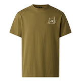 The North Face Men's Camping Relaxed T-Shirt Cedar / Small-Cedar / Medium-Cedar / Large-Cedar / X-Large-Cedar / XX-Large - 53 Degrees North 