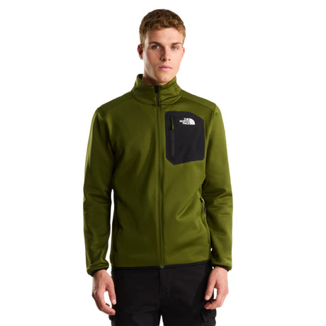 The North Face Men's Crest Full Zip Fleece Jacket Woodland Green/TNF Black / Small-Woodland Green/TNF Black / Medium-Woodland Green/TNF Black / Large-Woodland Green/TNF Black / X-Large-TNF Black / Small - 53 Degrees North 