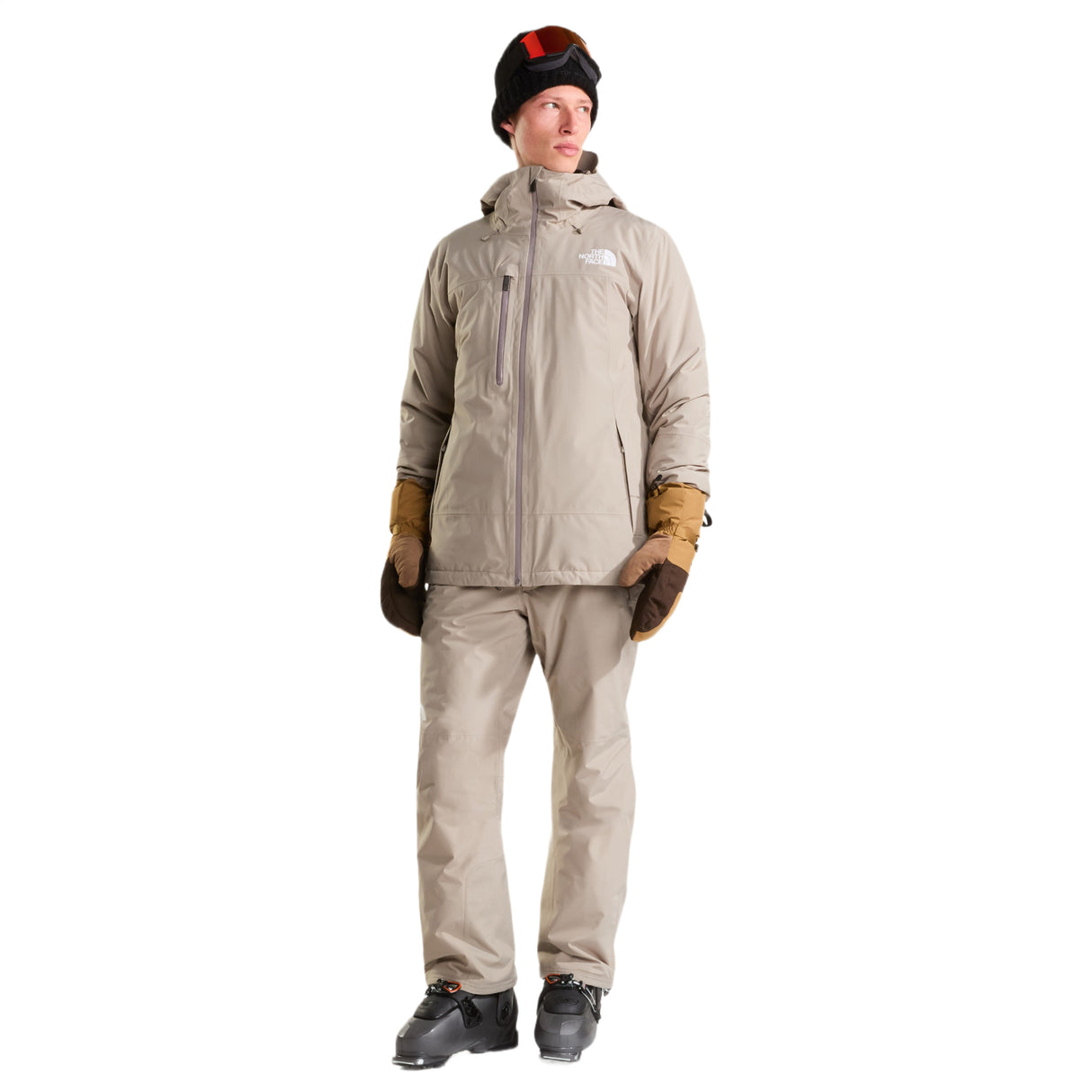 The North Face Men's Descendit Jacket Stone Slab / Small - 53 Degrees North