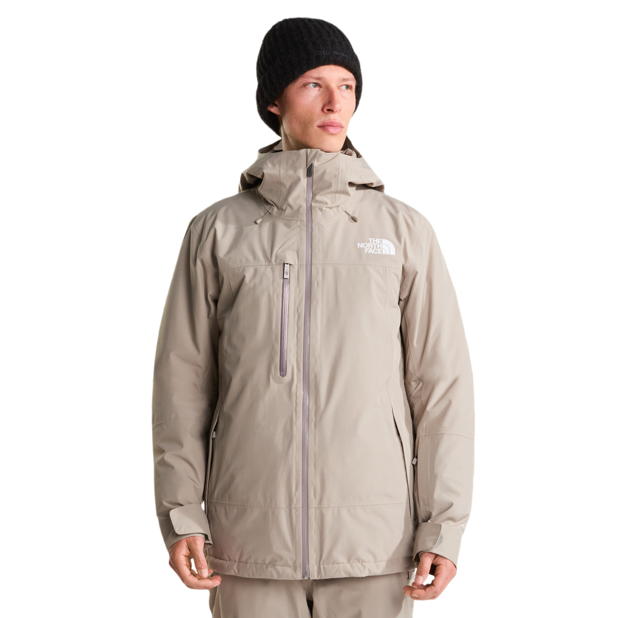 The North Face Men's Descendit Jacket Stone Slab / Small - 53 Degrees North