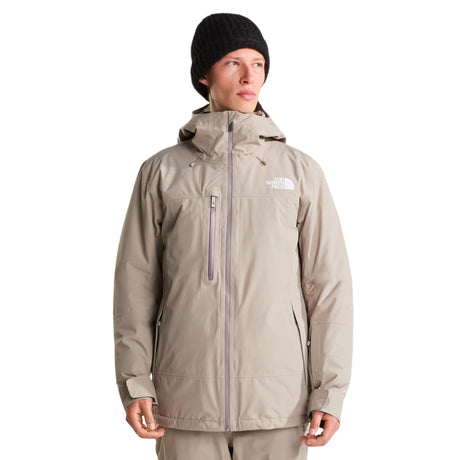 The North Face Men's Descendit Jacket Stone Slab / Small - 53 Degrees North