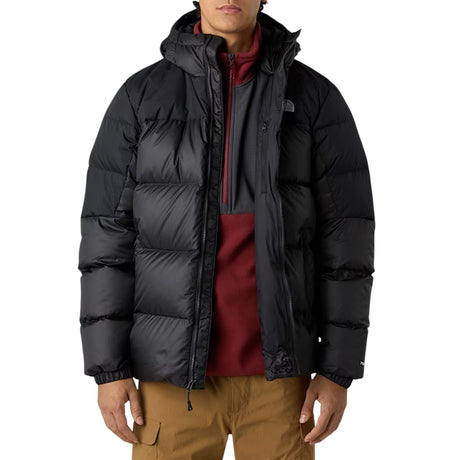 The North Face Men's Diablo Down 2.0 Hooded Jacket TNF Black Heather / Small - 53 Degrees North